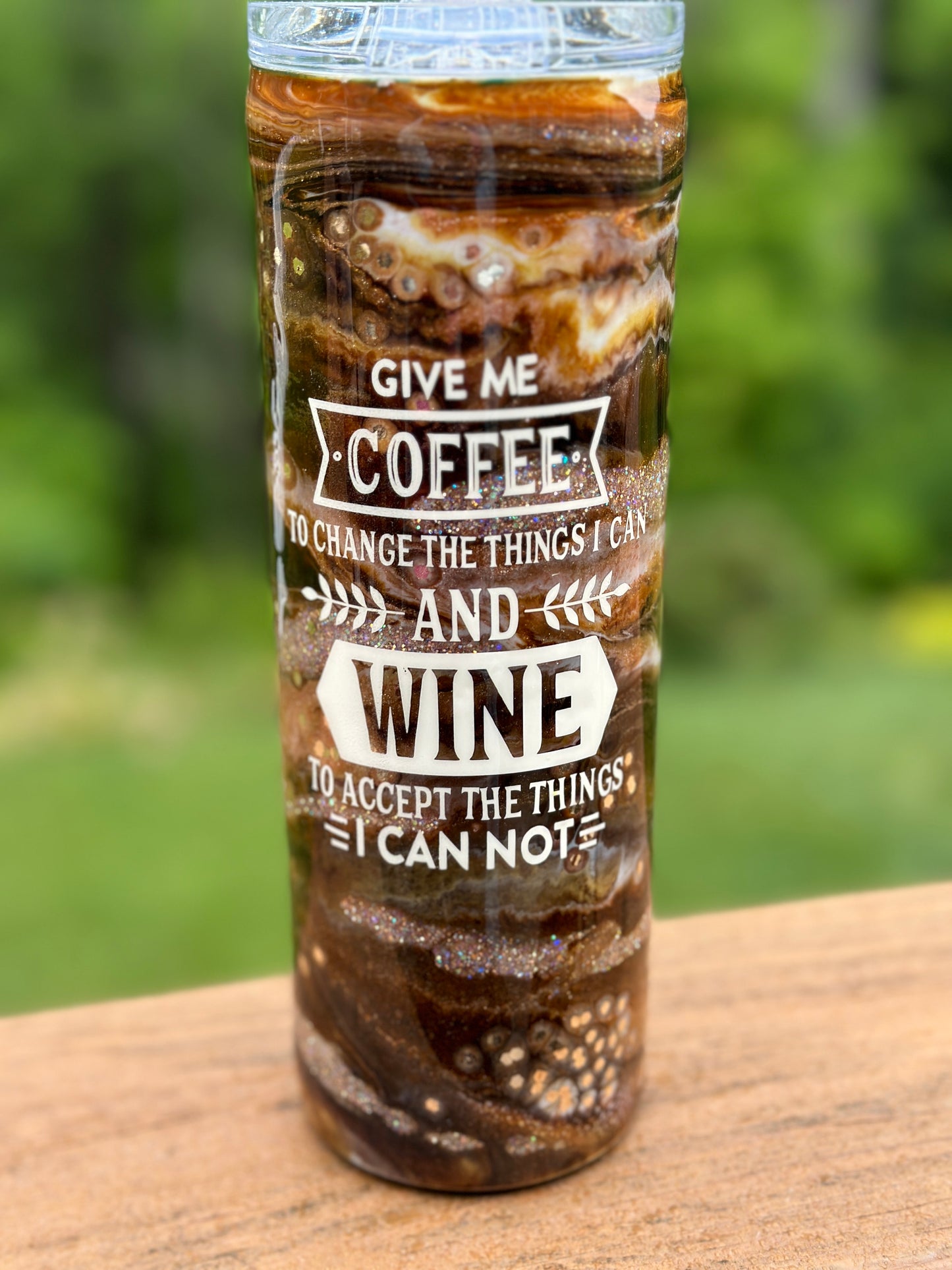 20 Oz Coffee inspired Tumbler